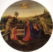 Filippino Lippi Adoration of the Christ Child Sweden oil painting reproduction